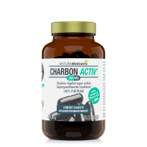 Charbon activ' (Super-activated vegetable charcoal capsules)