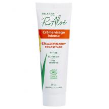 Intense face cream - 63% Organic Aloe Vera