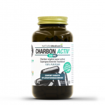 Charbon activ' (Super-activated vegetable charcoal capsules)