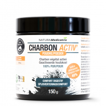 Charbon activ' (activated charcoal powder)