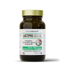 Lactipro Buccal - 40 comprimés à sucer - NATURAMedicatrix